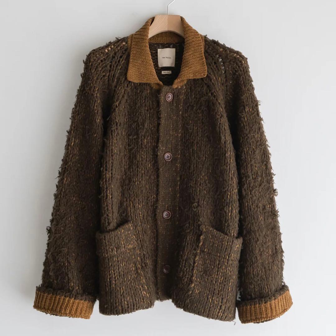 KotaGushiken Fisherman’s Wool Fur Jacket