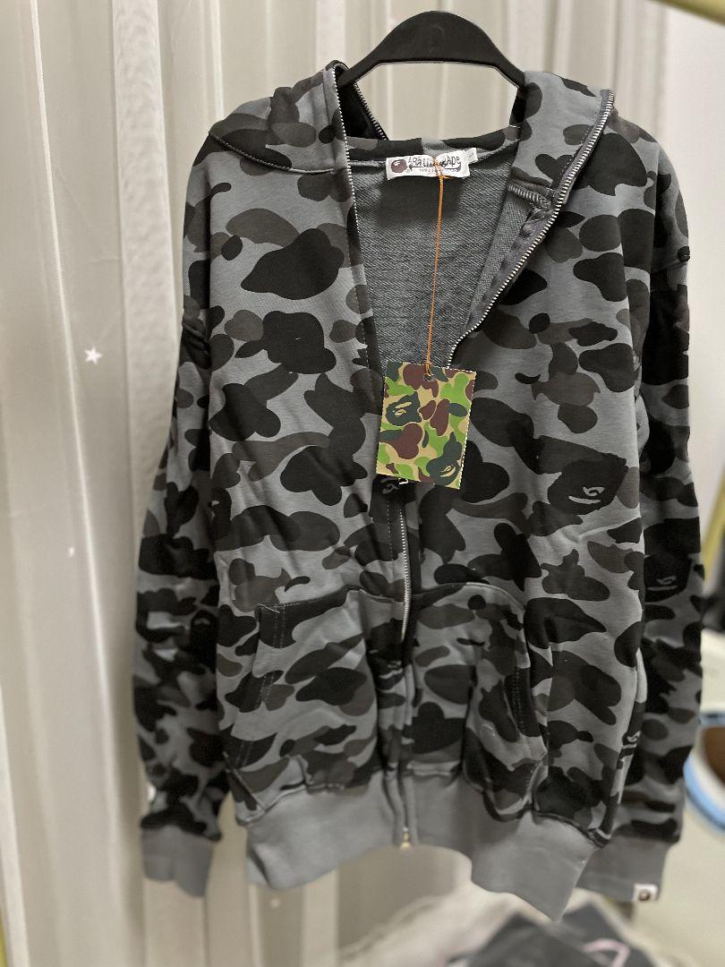 A BATHING APE エイプ シャーク パーカー M#5トップス
