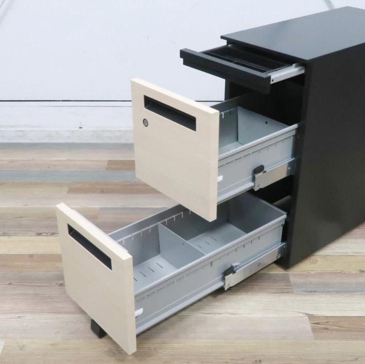 ホットなアイテム、ホットな節約 在庫処分・未使用品】ウチダ STワゴン スリムワゴン シリンダー オフィス家具