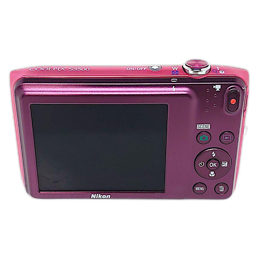 Nikon コンパクトデジタルカメラ COOLPIX S3500 ピンク