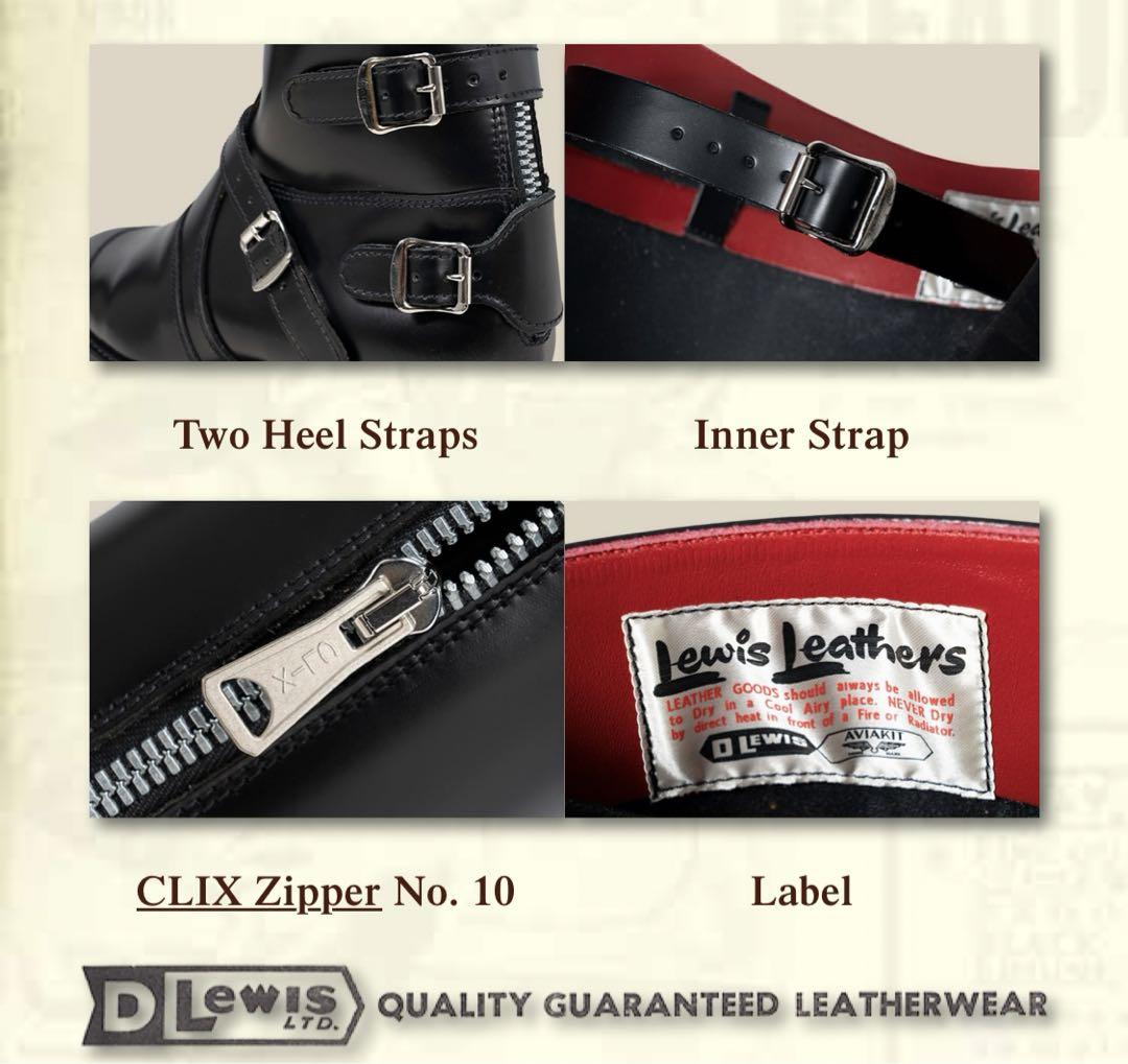 新品未使用！Lewis Leathers No.191 UK6サイズ25