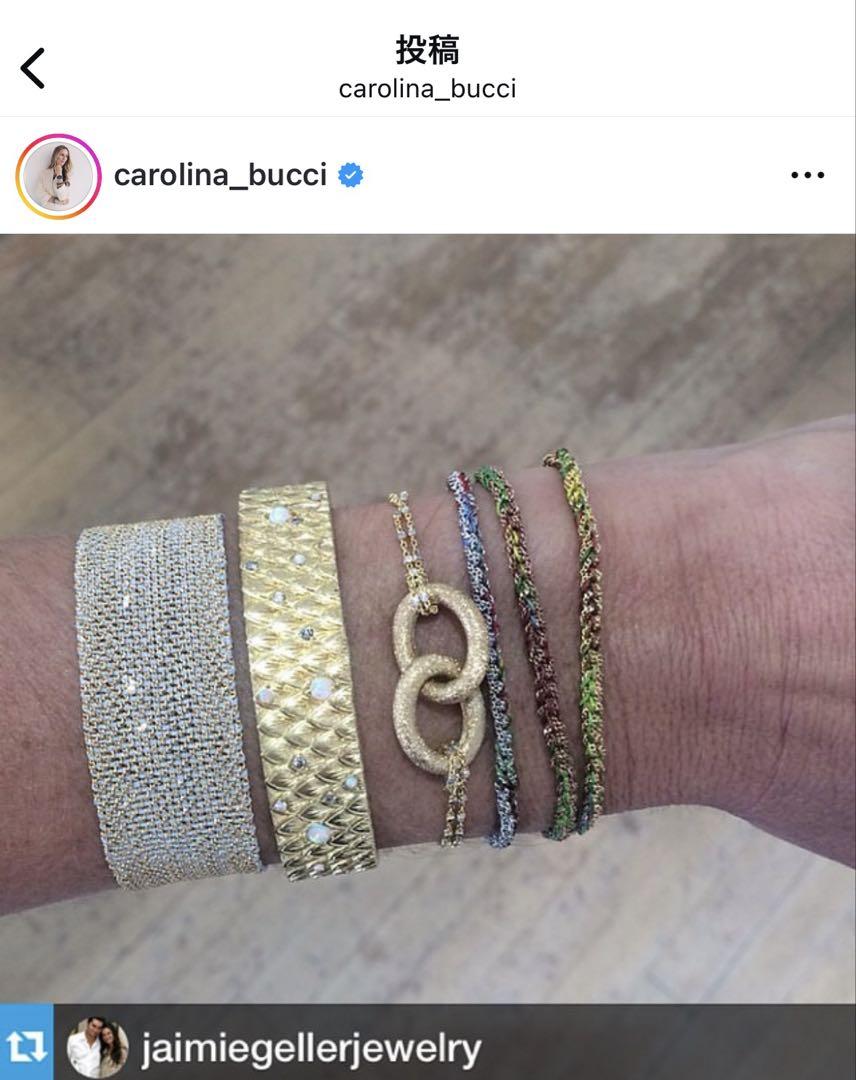 Carolina bucci ブレスレット