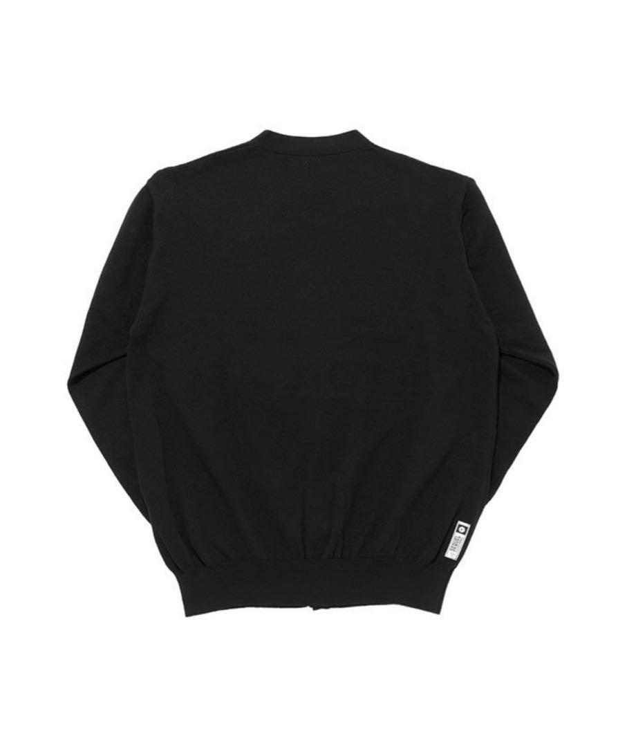 SEQUEL KNIT CARDIGAN BLACK XL カーディガン