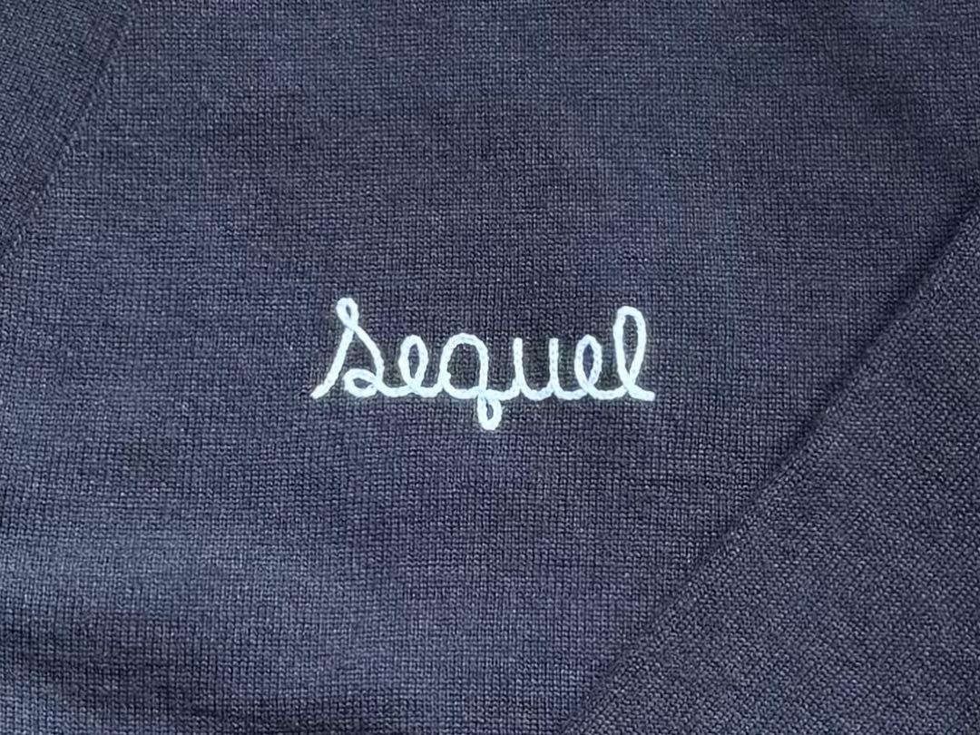 SEQUEL KNIT CARDIGAN BLACK XL カーディガン