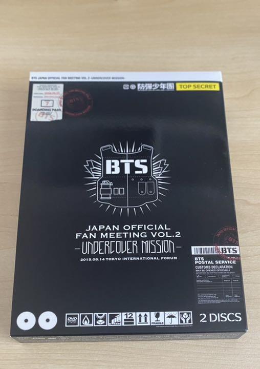 BTS UNRERCOVER MISSION DVD