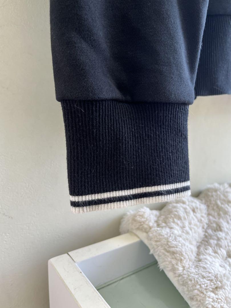 【定価18700】美品フレッドペリー 黒スウェット Mサイズ 袋付き