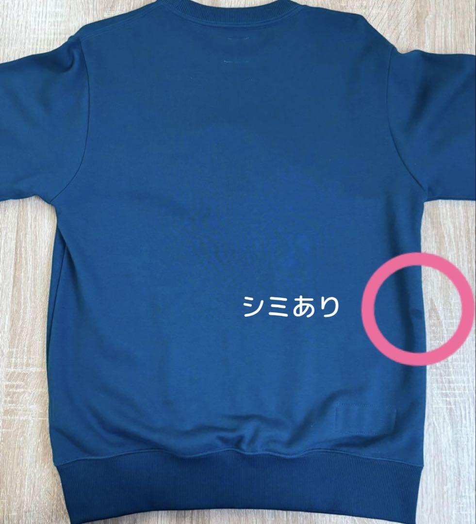 グラニフ　ドラゴンクエスト　ホイミ　スライム　刺繍 トレーナー 青　XL 新品未使用】グラニフ ドラゴンクエスト ホイミスライム
