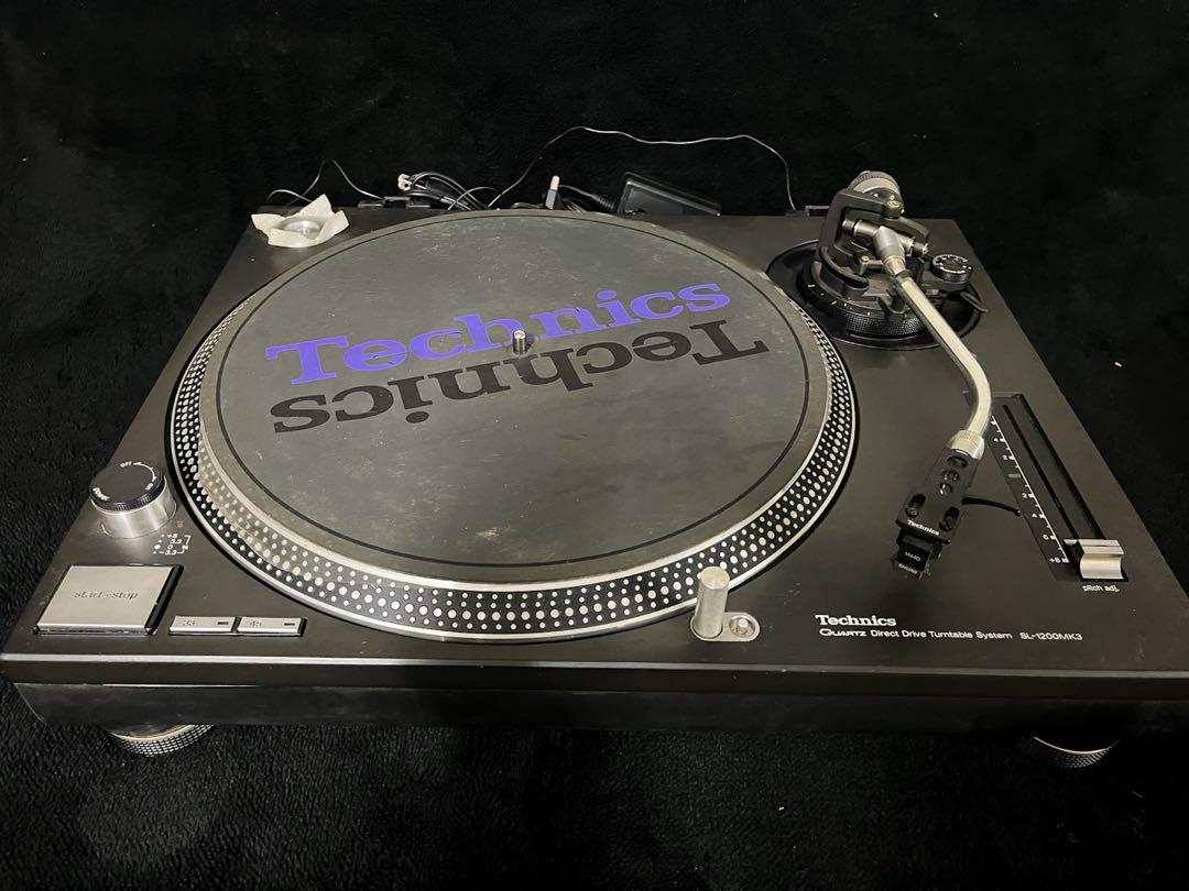 名機】 Technics SL 1200 MK3 ターンテーブル DJ機材 名機】 Technics SL 1200 MK3 ターンテーブル DJ機材