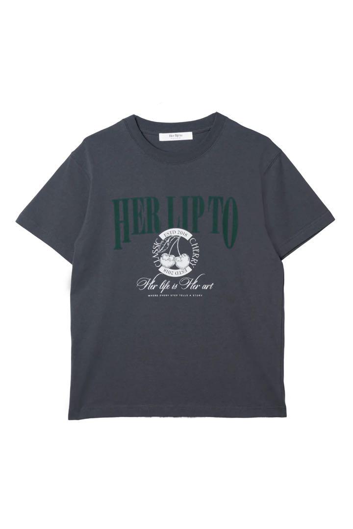 値下げ不可 herlipto Classic Cherry Tee