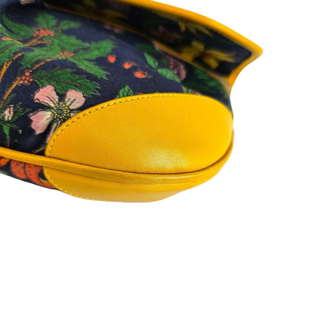 入手困難 美品 オールドグッチ OLD GUCCI ボタニガル柄 クラッチバッグ