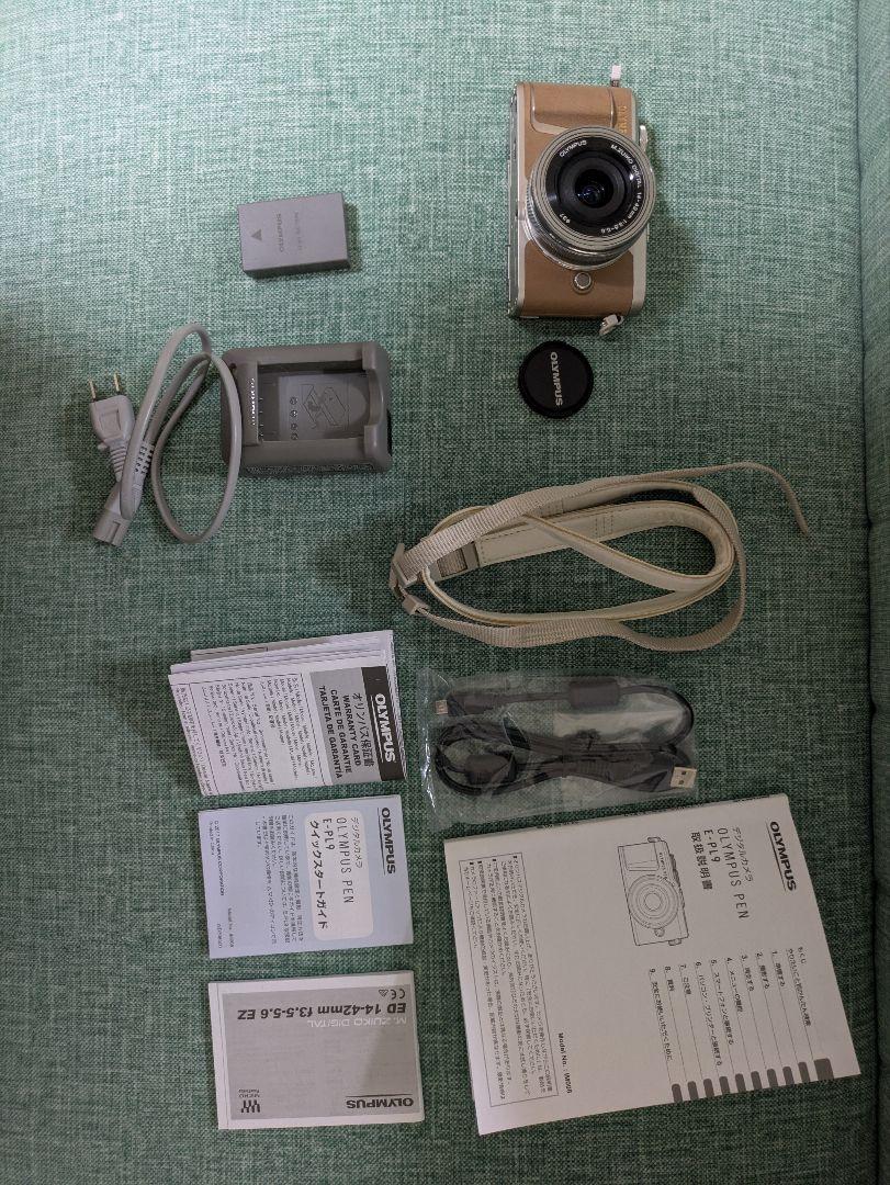 OLYMPUS PEN デジタルカメラ E-PL9 純正カバー付き