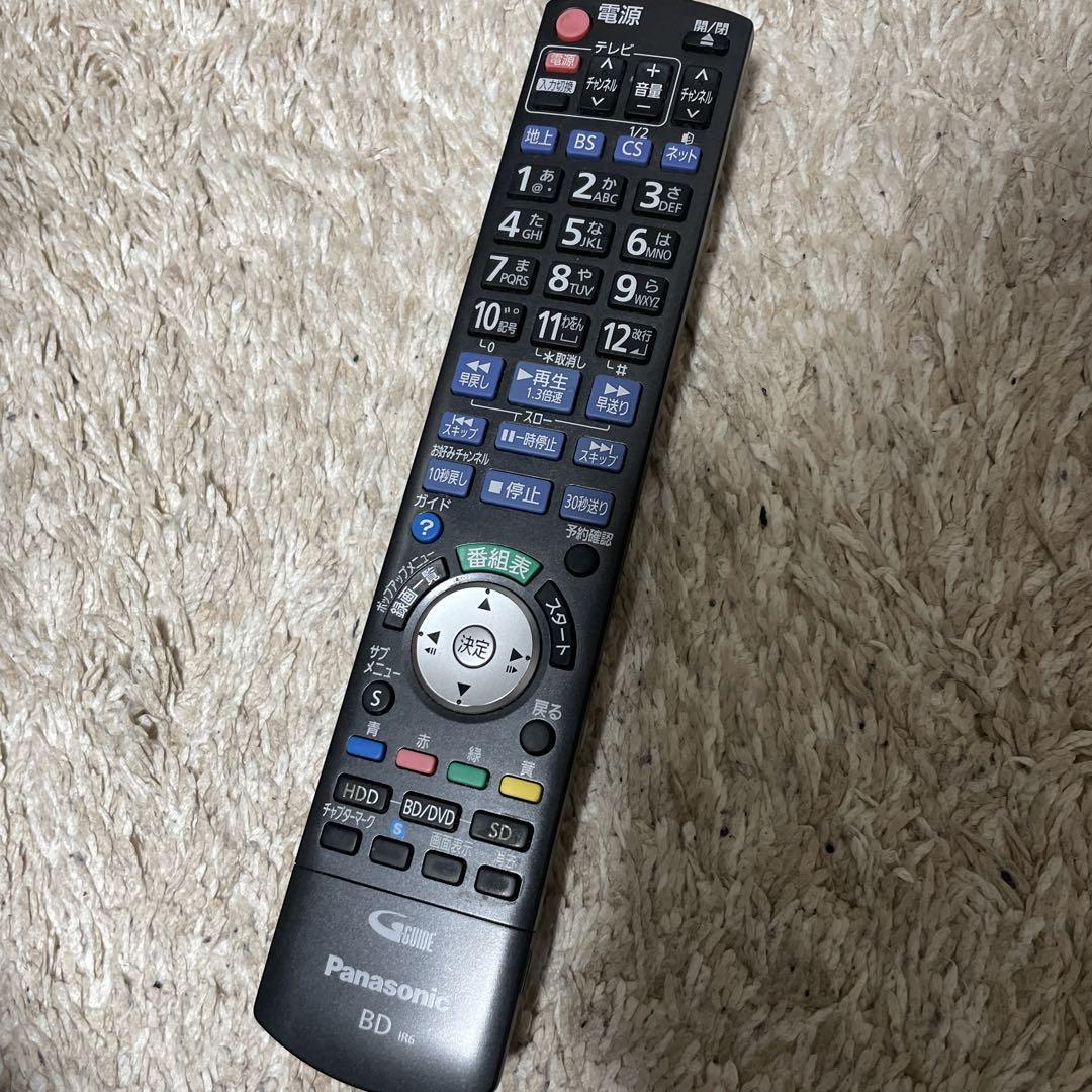 パナソニック Blu-rayレコーダー リモコン N2QBYB000011