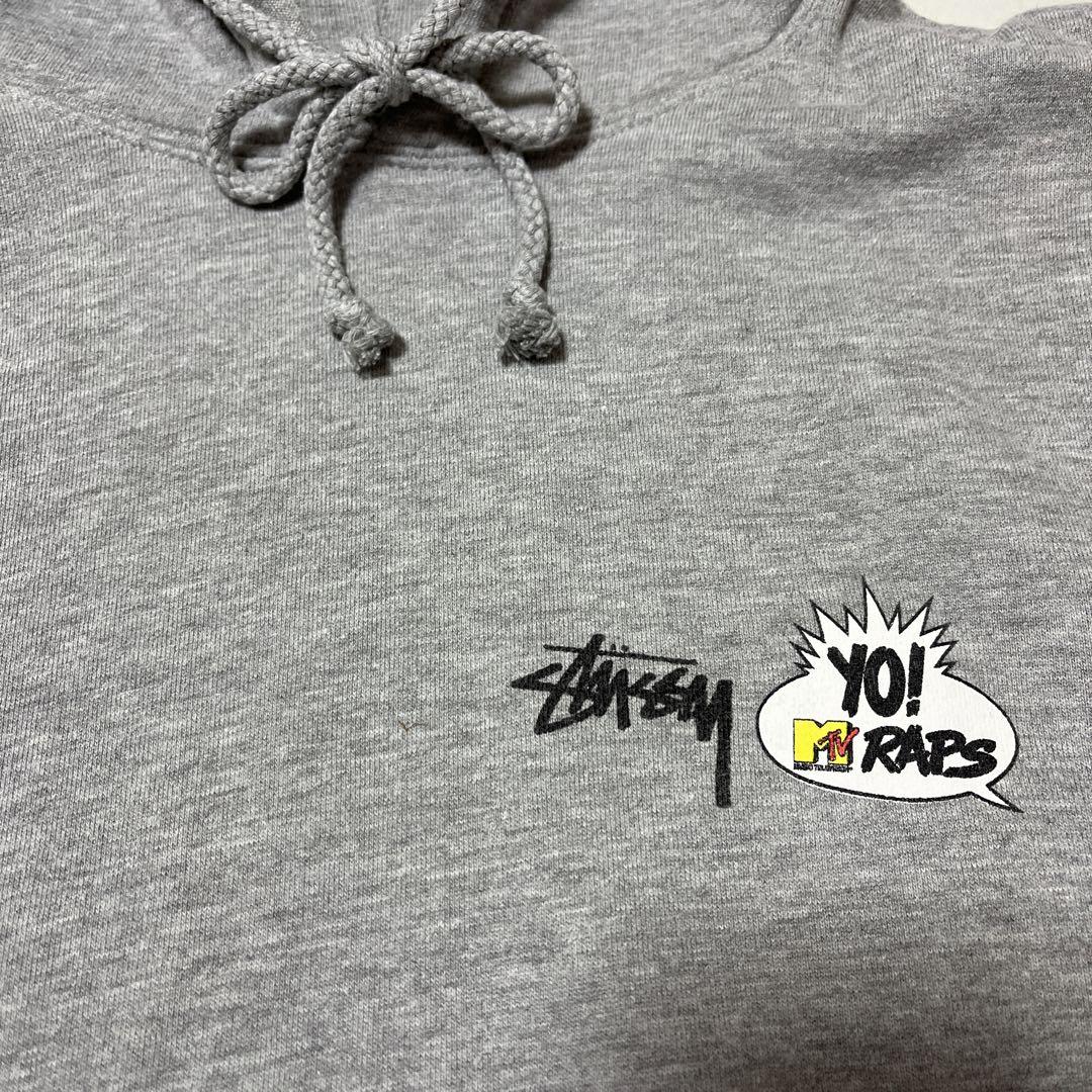 STUSSYx MTVコラボパーカー(ステューシー チャプト周年記念限定古着レア