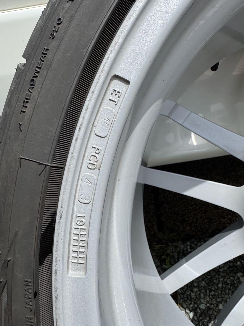 rotiform 19インチアルミ、タイヤセット アウディs3 8P着用サイズ