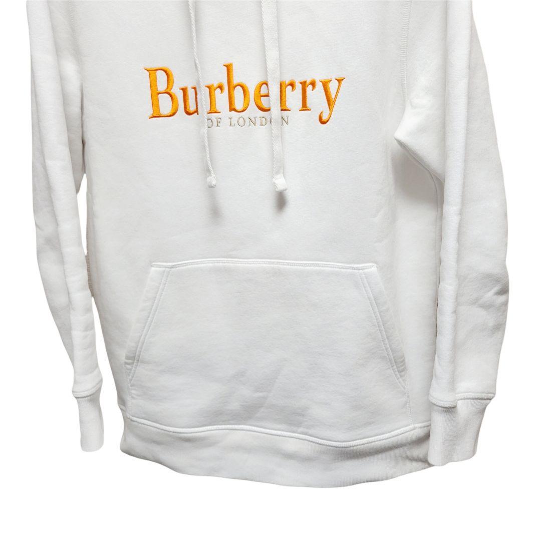 本物保証人気SALE 希少現行モデル ロゴパーカー 白 S jEqgZ-m50495475112 BURBERRY バーバリー 超激得特価