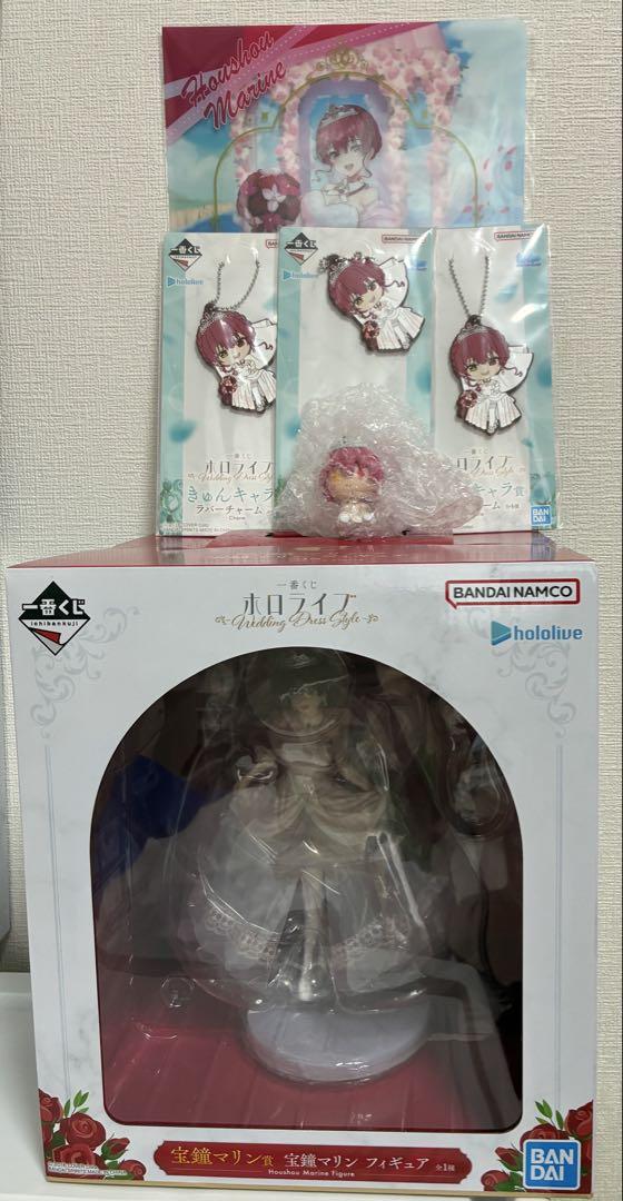 ベビーグッズも大集合 ホロライブ 一番くじ フィギュア 宝鐘マリン賞＋雪花ラミィ賞 ゲームキャラクター
