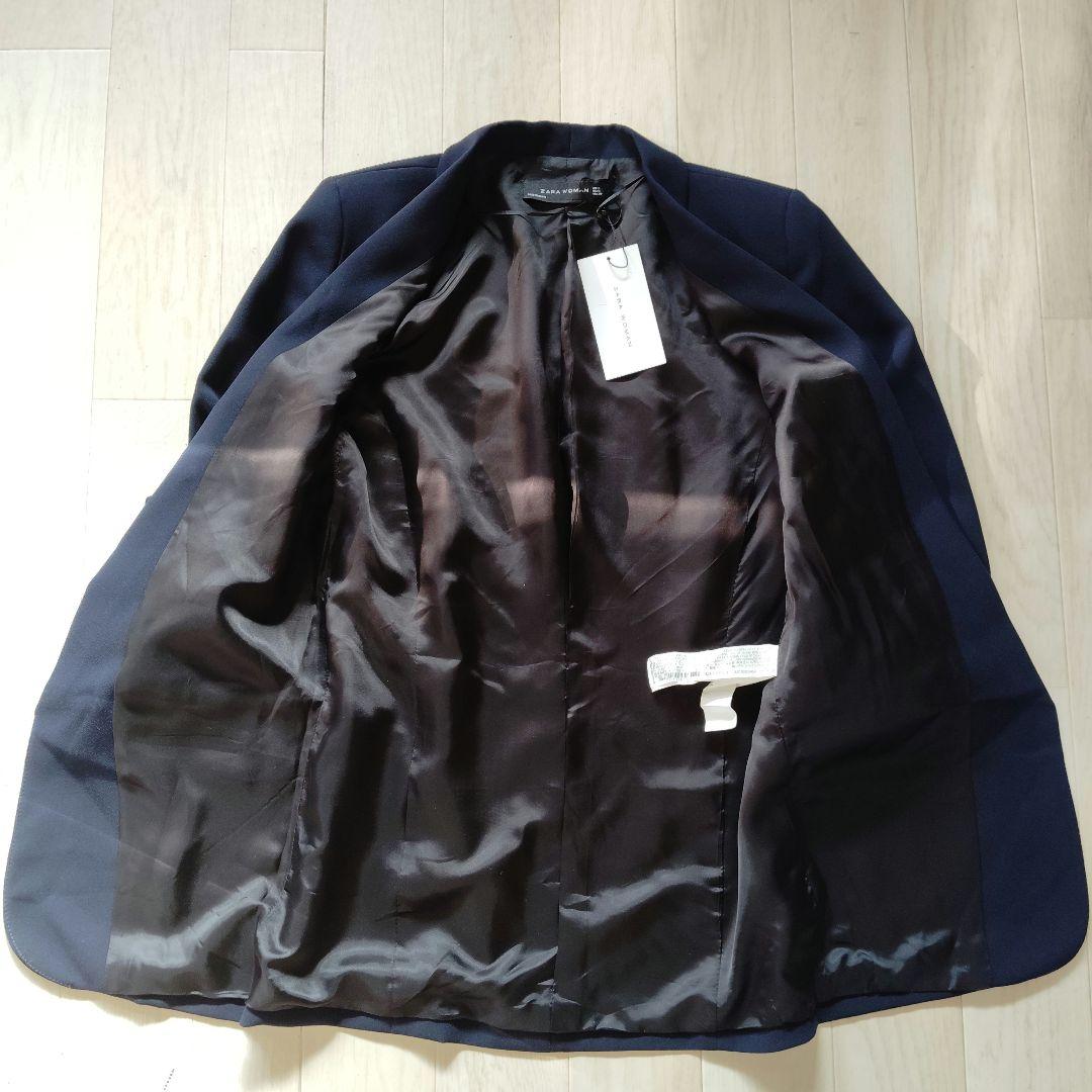 ザラ　シャーリングスリーブジャケット　ロールアップ　タグ付新品未使用　M相当