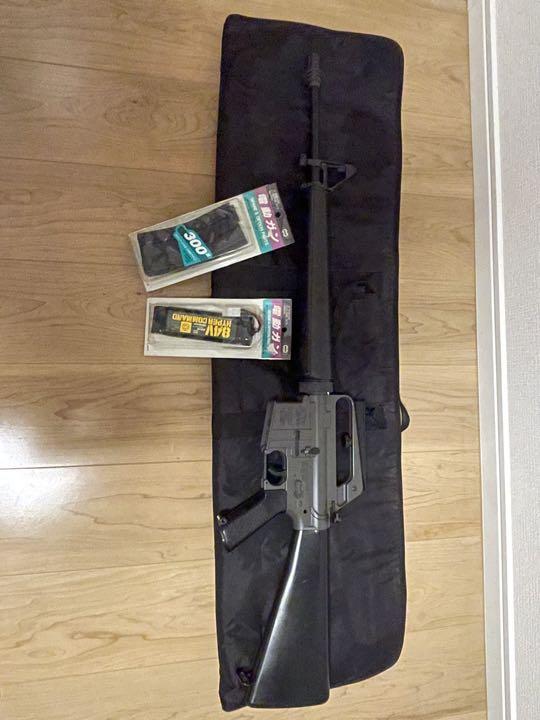 電動ガン M16 ケース マガジン バッテリーセット