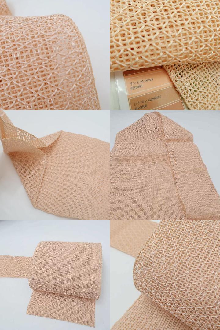 ☆専用☆美品 夏着物 正絹 羅“涼しくより美しい演出”夏なごや帯H-96