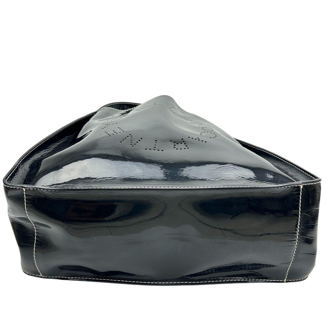 ステラマッカートニー サークルロゴ パンチング トートバッグ ポーチ付