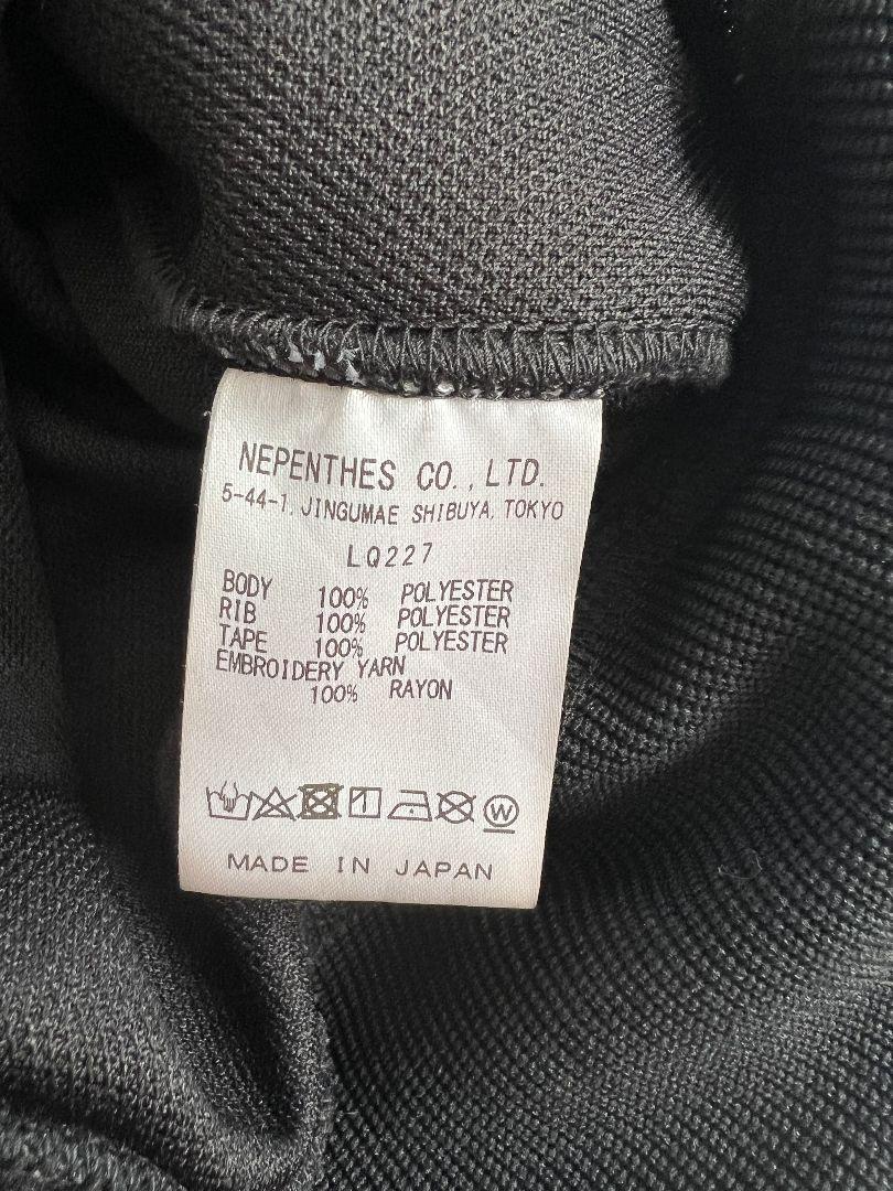 希少 needles 22aw トラックジャケット ブラック XL パピヨン