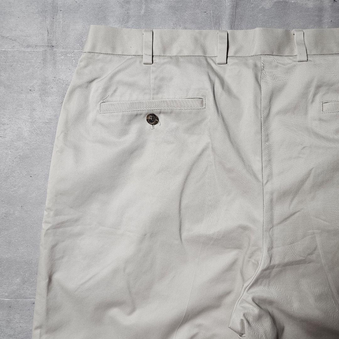 Brooks Brothers 2タック チノショーツ W34 ベージュ - メルカリ