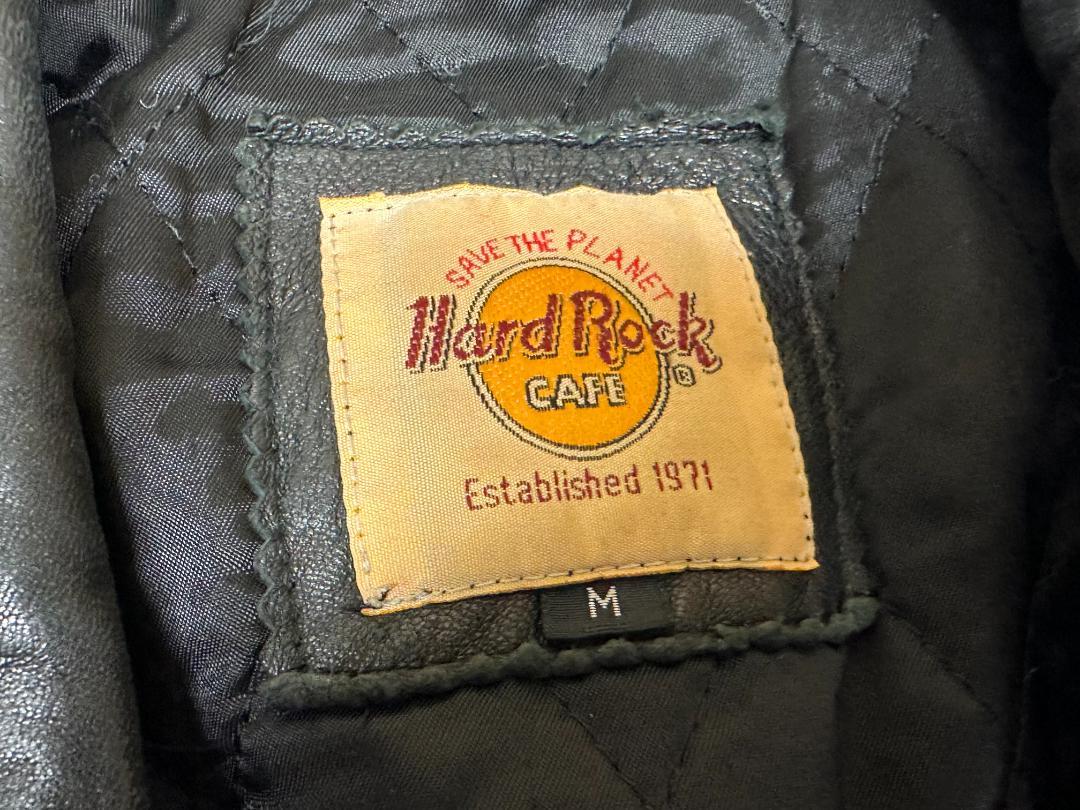Hard Rock Cafe レザー ダブルライダース ジャケット SA1 - メルカリ Hard Rock Cafe レザー ダブルライダース ジャケット SA1 - メルカリ