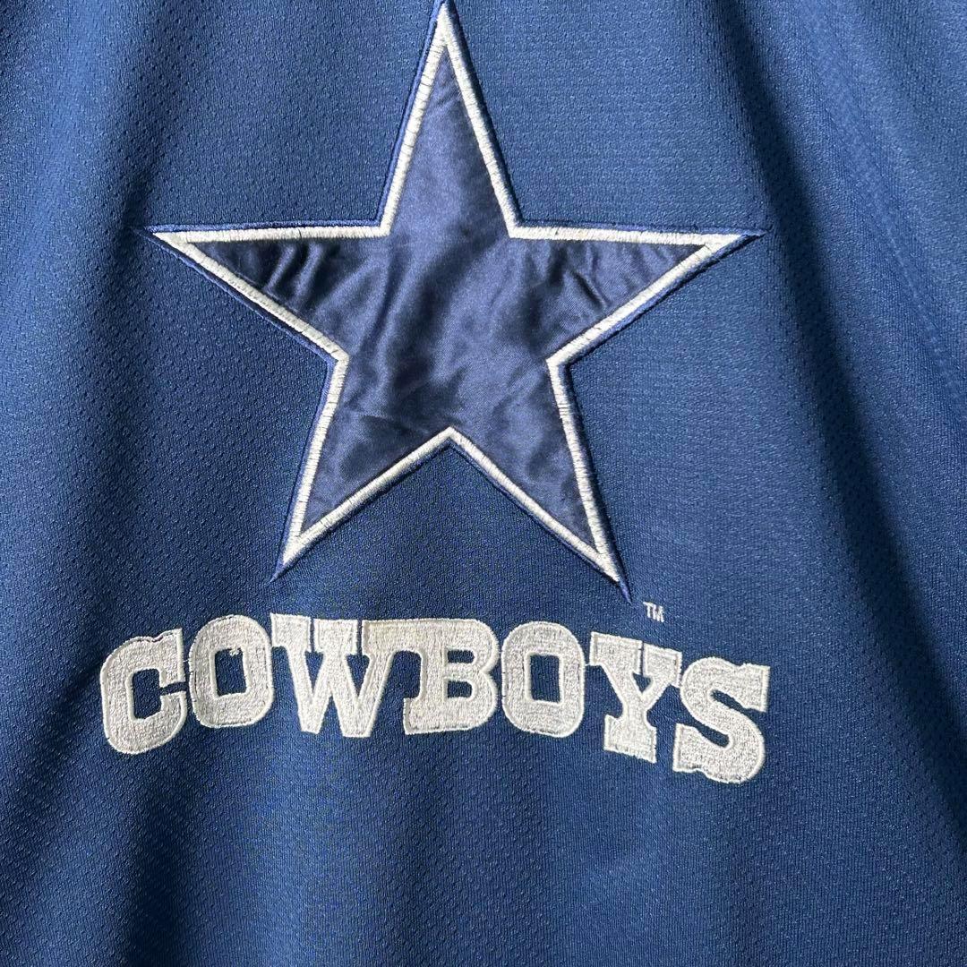 完璧わいふによる ホッケータイプ 希少 ダラスカウボーイズ NFL 長袖 ゲームシャツ シャツ