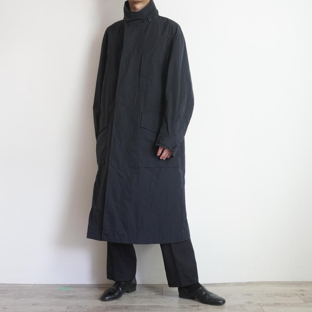 【XLサイズ】ユニクロ+J　オーバーサイズフーデッドロングコート黒ブラック UNIQLO＋J オーバーサイズフーデッドロングコート ブラック