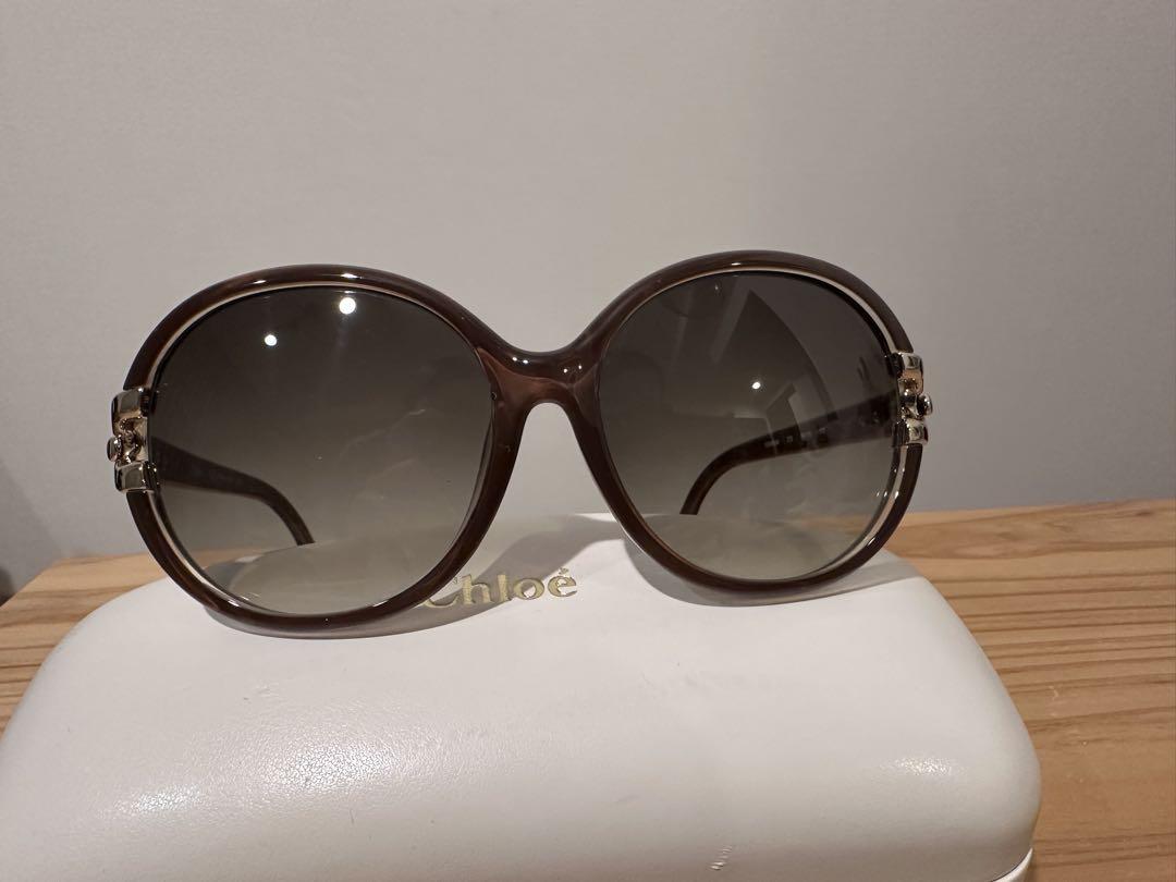 クロエ Chloe サングラス レディース メンズ （シルバー
