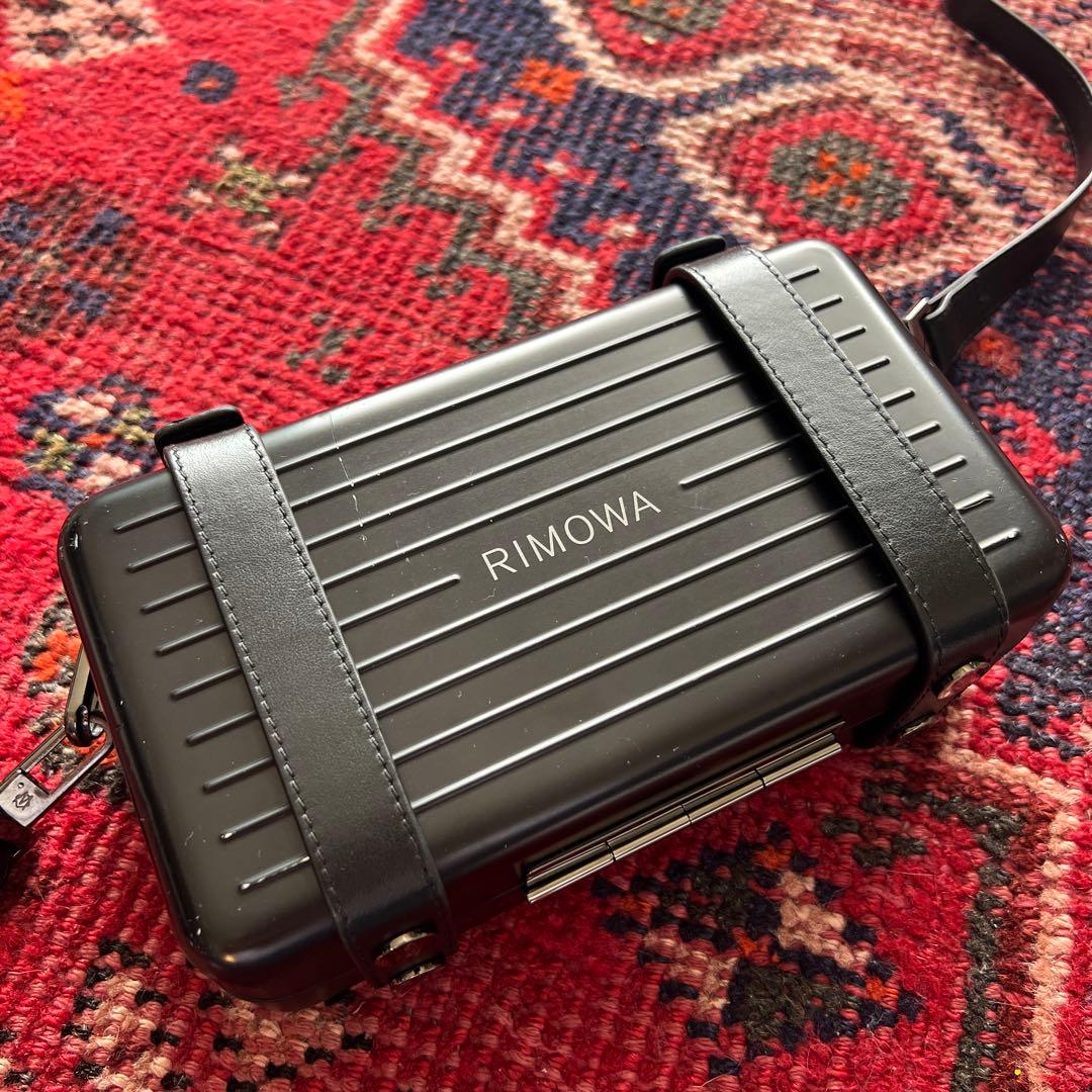 Ohnetさん専用 RIMOWA アルミニウム クロスボディバッグ ブラック