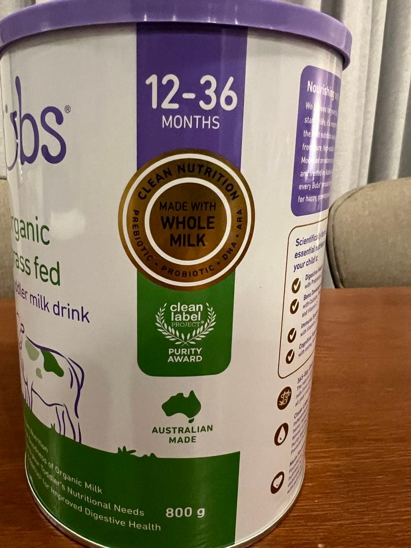 bubs Organic grass fed 800g 粉ミルク 3 - メルカリ bubs Organic grass fed 800g 粉ミルク 3 - メルカリ