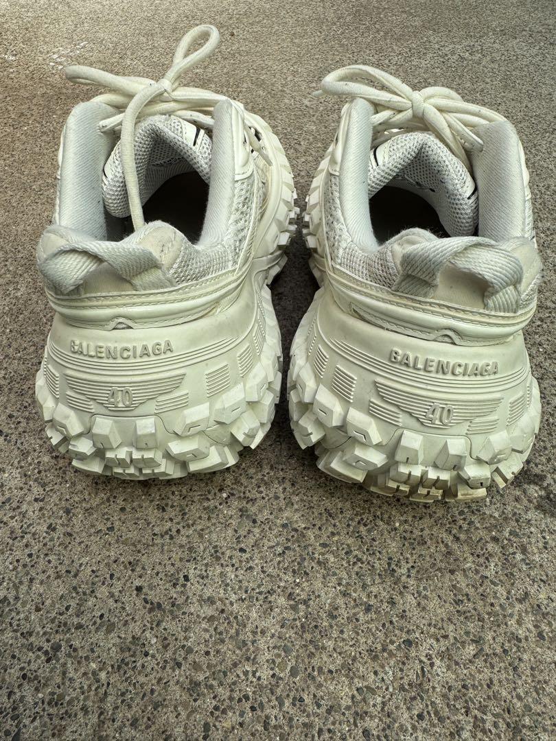 靴 BALENCIAGA defender(BOUNCER) White 40