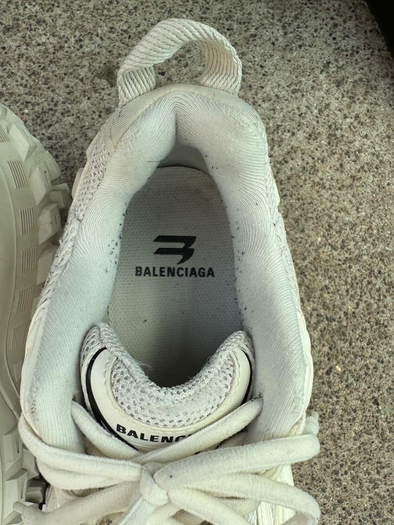 靴 BALENCIAGA defender(BOUNCER) White 40