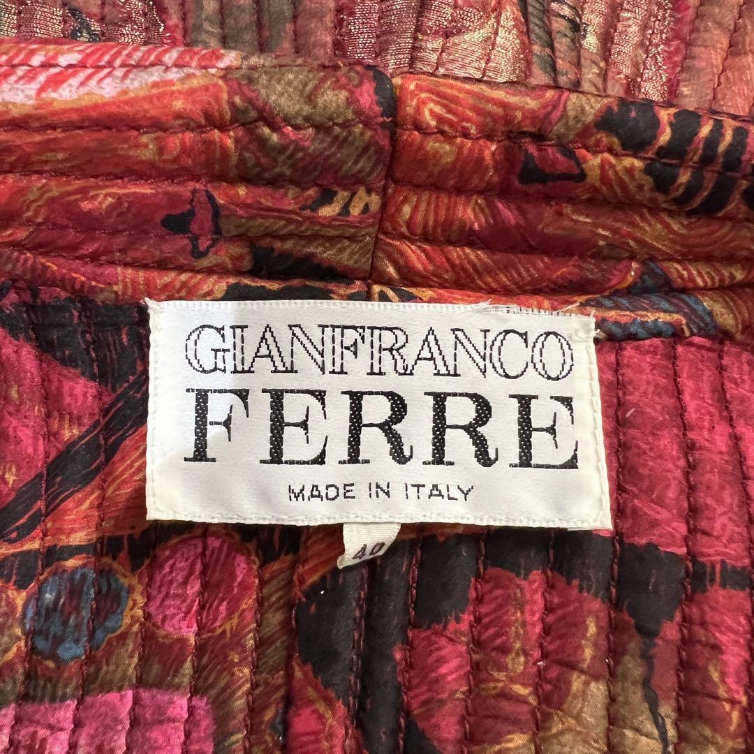 GIANFRANCO FERRE 90s Silk Quilted Jacket - メルカリ
