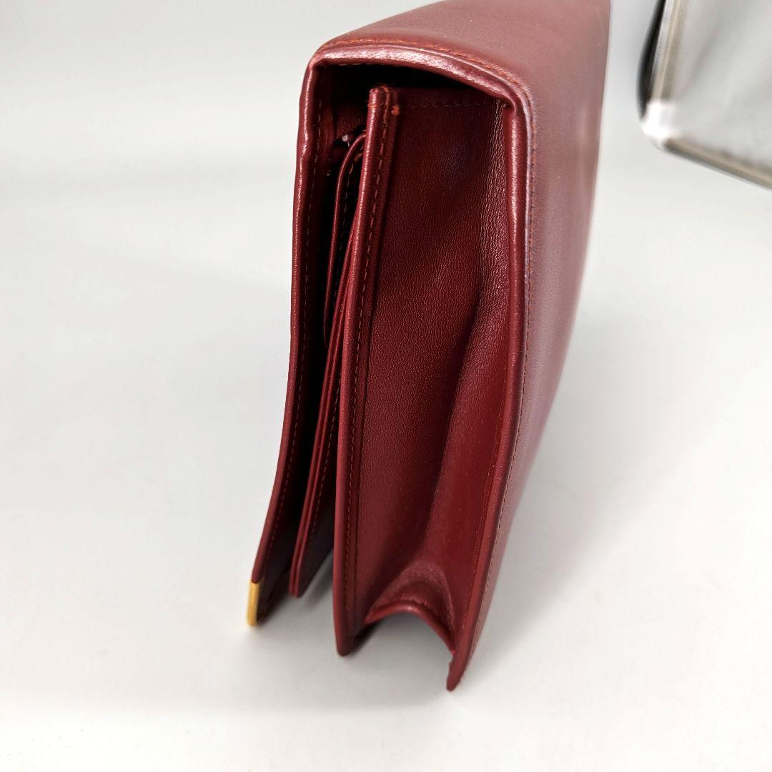 美品】Cartier カルティエ マストライン クラッチバッグ レザー