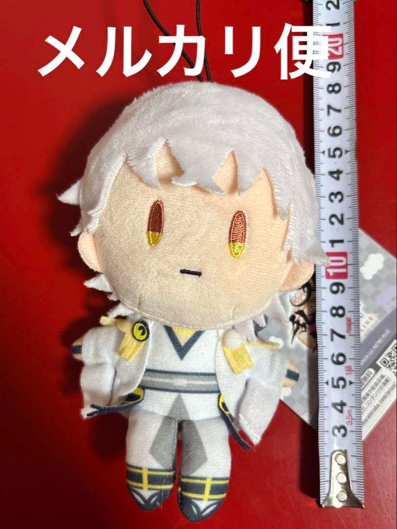 刀剣乱舞 ONLINE ゴム紐付き御伴散歩 ぬいぐるみ 鶴丸国永新品、♥