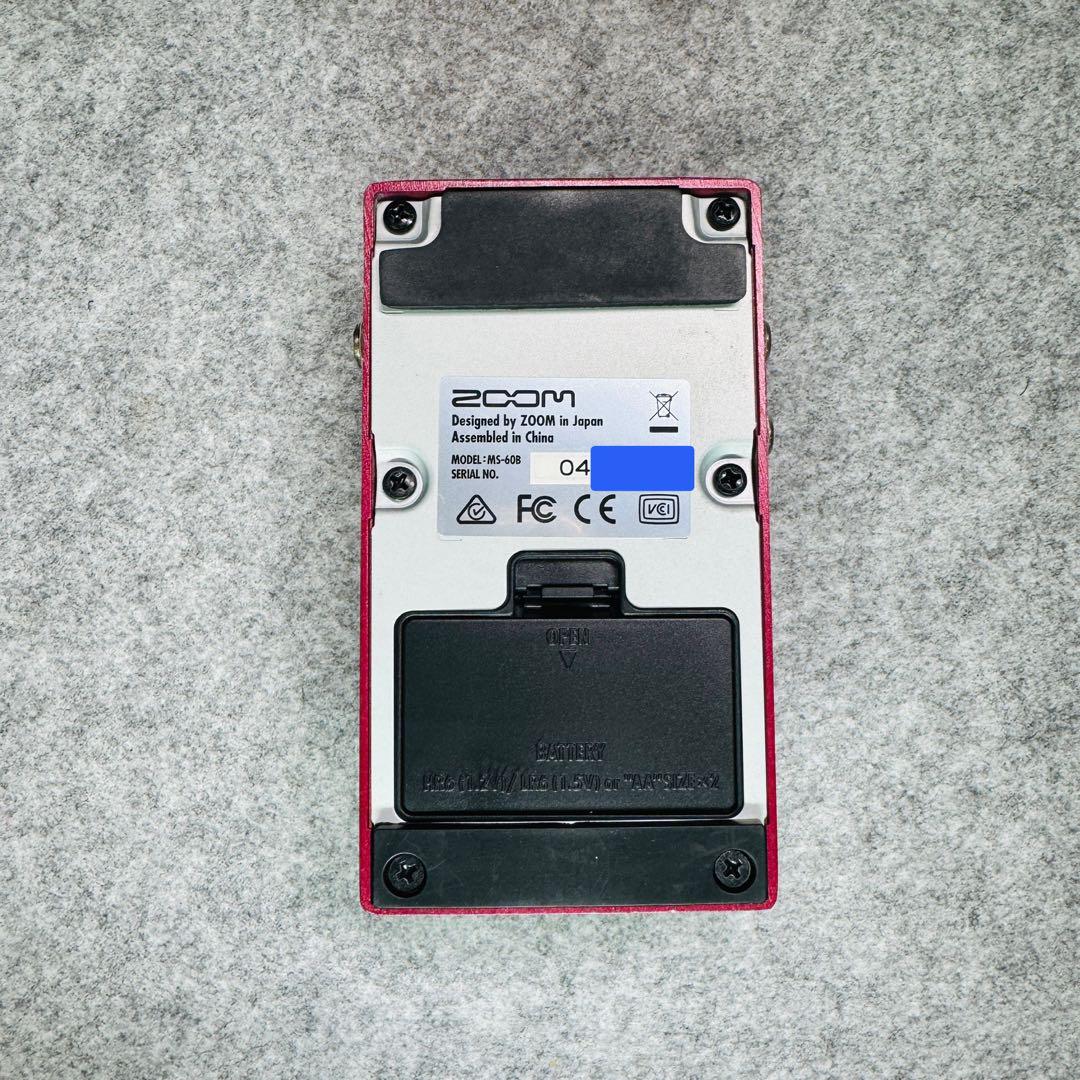 ZOOM MultiStomp MS-60B ベース マルチエフェクター