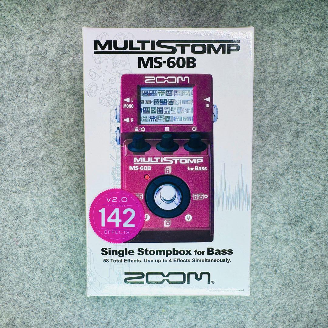 ZOOM MultiStomp MS-60B ベース マルチエフェクター