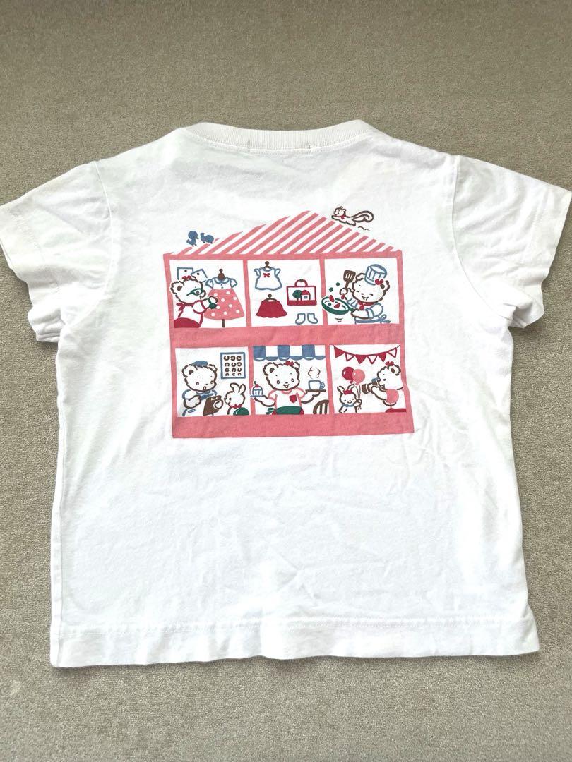 『2年保証』 familiar ファミリア Tシャツ ショートパンツ 2枚セット 90 トップス