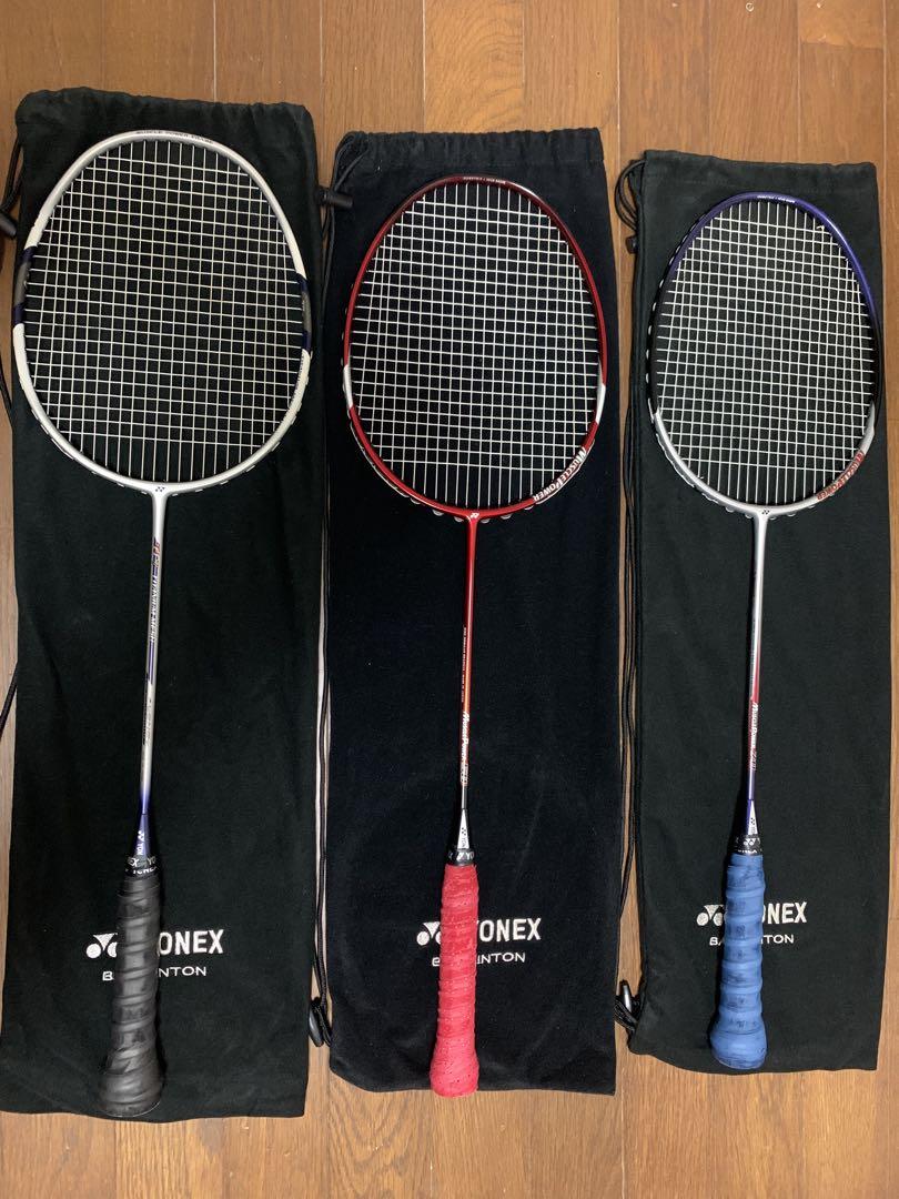 ヨネックス バドミントンラケット 3本セット YONEX YONEX バドミントンセット ラケット ヨネックス バドミントン