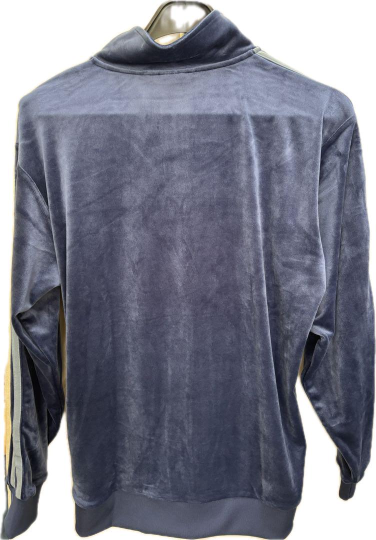 新品　タグ付き　adidas ベロア トラックジャケット　JM2269 ネイビー