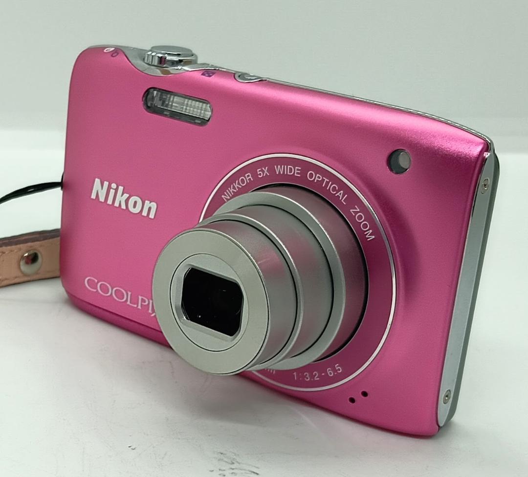 Nikon coolpix S3100 デジタルカメラ ピンク 充電器付き