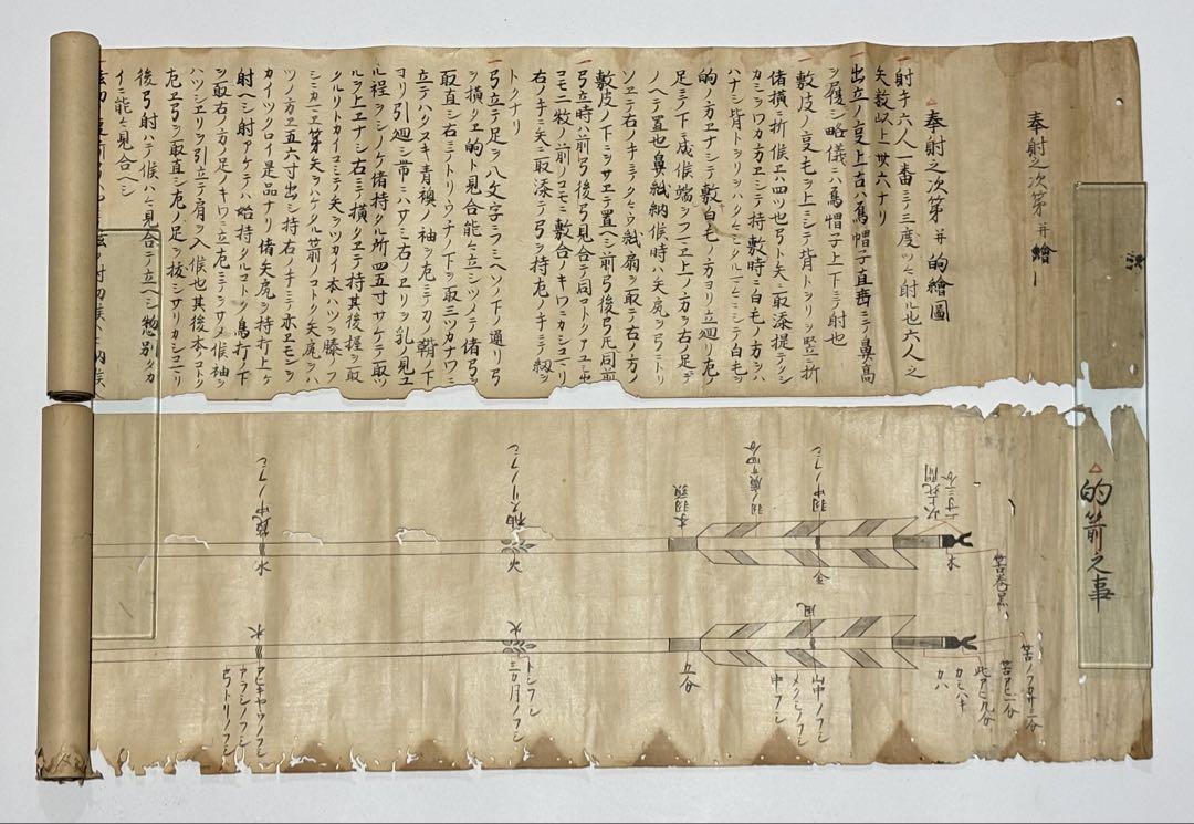優先配送 弓術 小笠原流 弓道写本」江戸時代中期頃写 古典 和本 7巻|兵法 その他