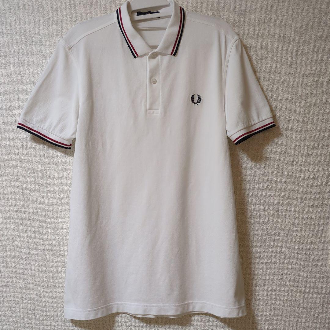 フレッドペリー/FRED PERRY M3600 ポロシャツ　ホワイト　M