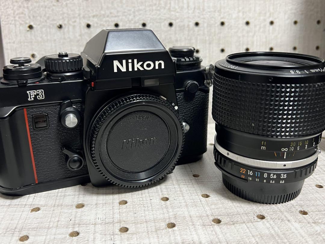 Nikon F3 カメラ( レンズNikon Zoom 36-72 )