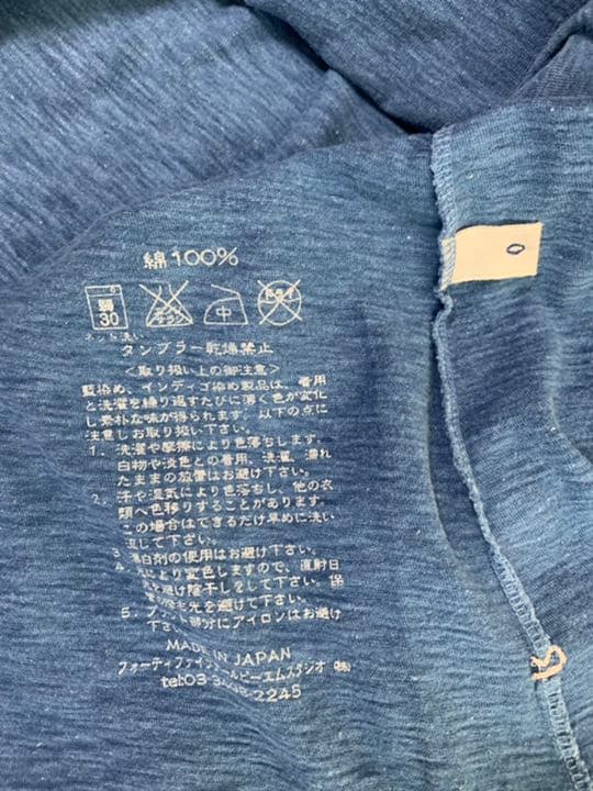 45rpm .45R.藍染めインディゴ染めワンピース | comiccon.com.py