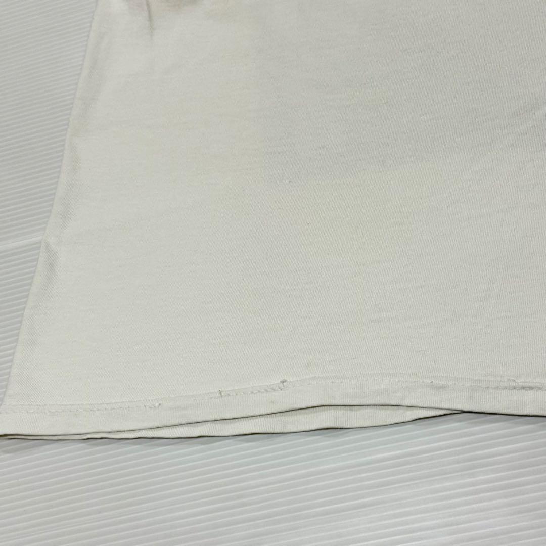 グッド イナフ 7周年記念 グラフィック Tシャツ ホワイト/ロイヤル 90s