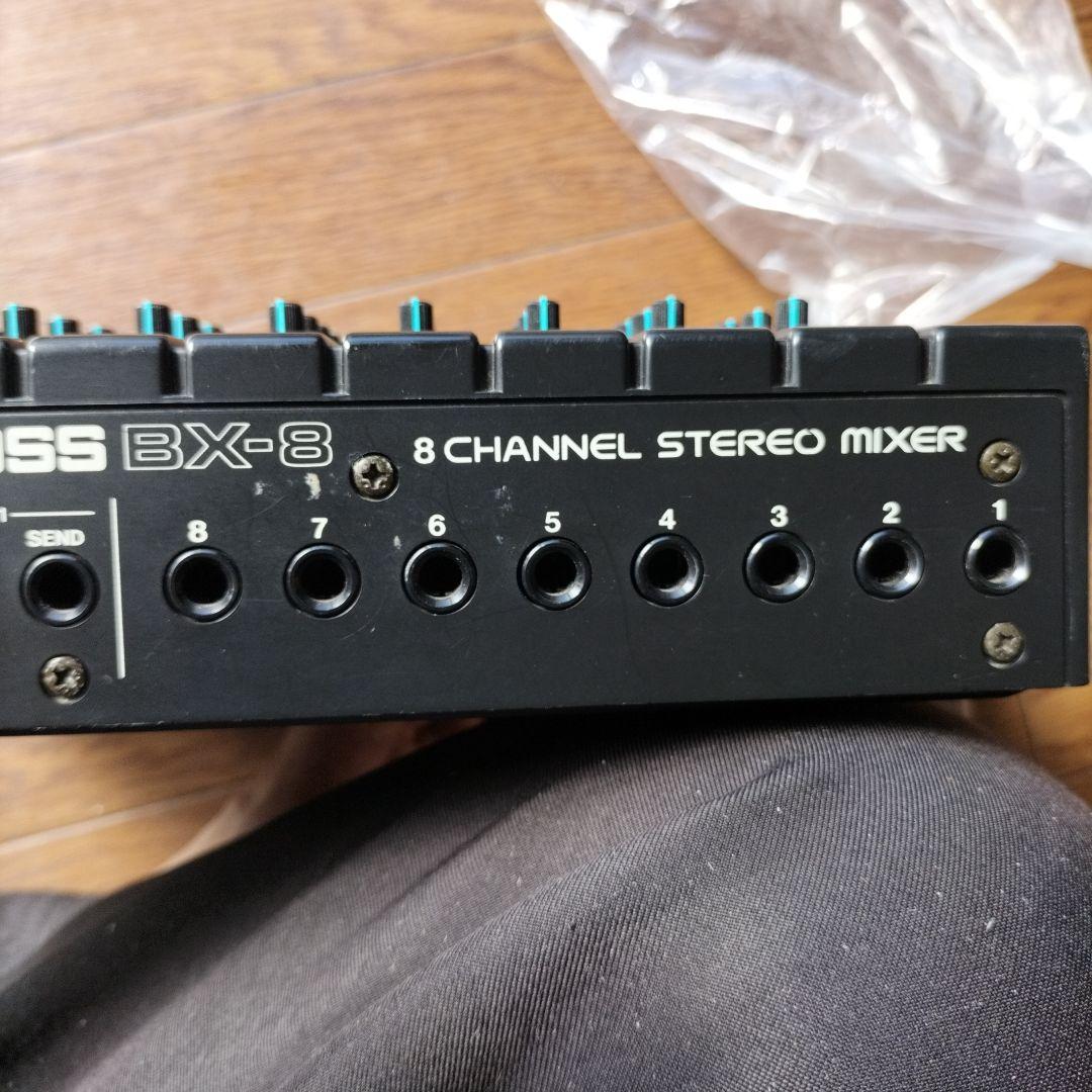BOSS 8chミキサー　BX-8 中古良品　完動品