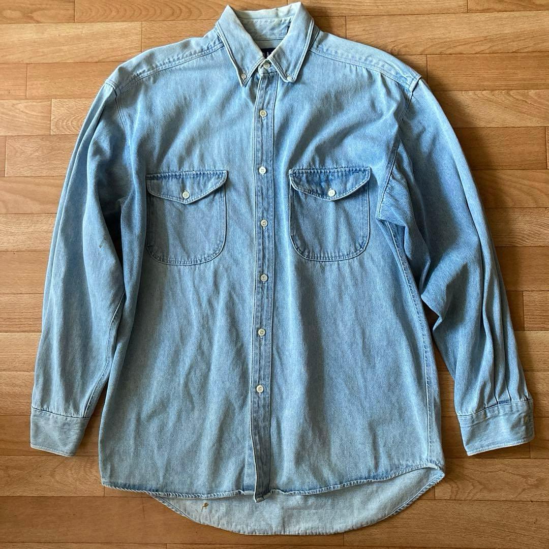 vintage made in USA old GAP denim shirt